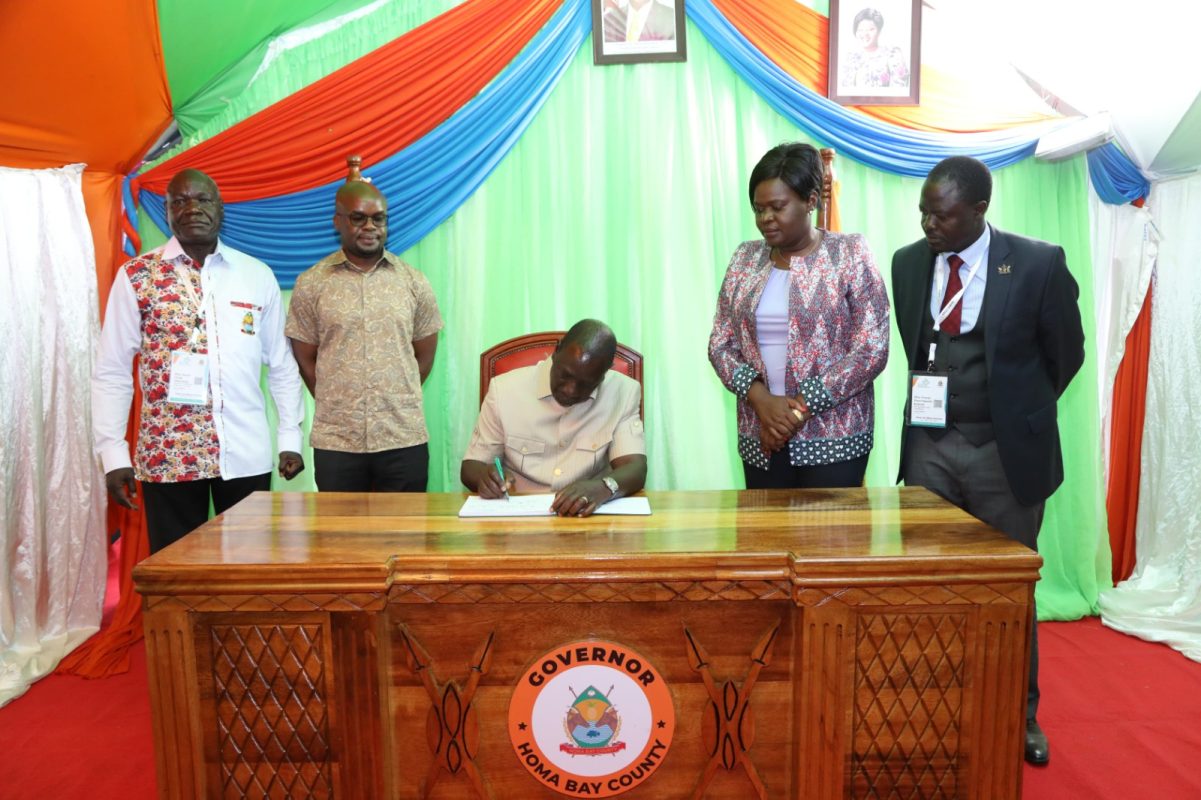 National and Regional Leaders Gather for Iconic Trade and Investment Summit Opening at Tom Mboya University Grounds - Dr Raymond Omollo