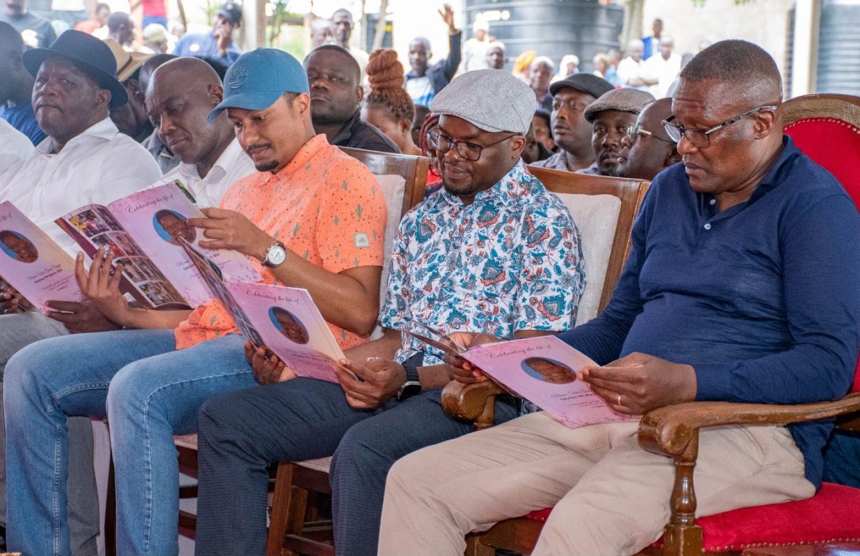 Honoring Mama Sibia Ogoye at her Burial in Nyatike Sub-county, Migori County - Dr. Raymond Omollo