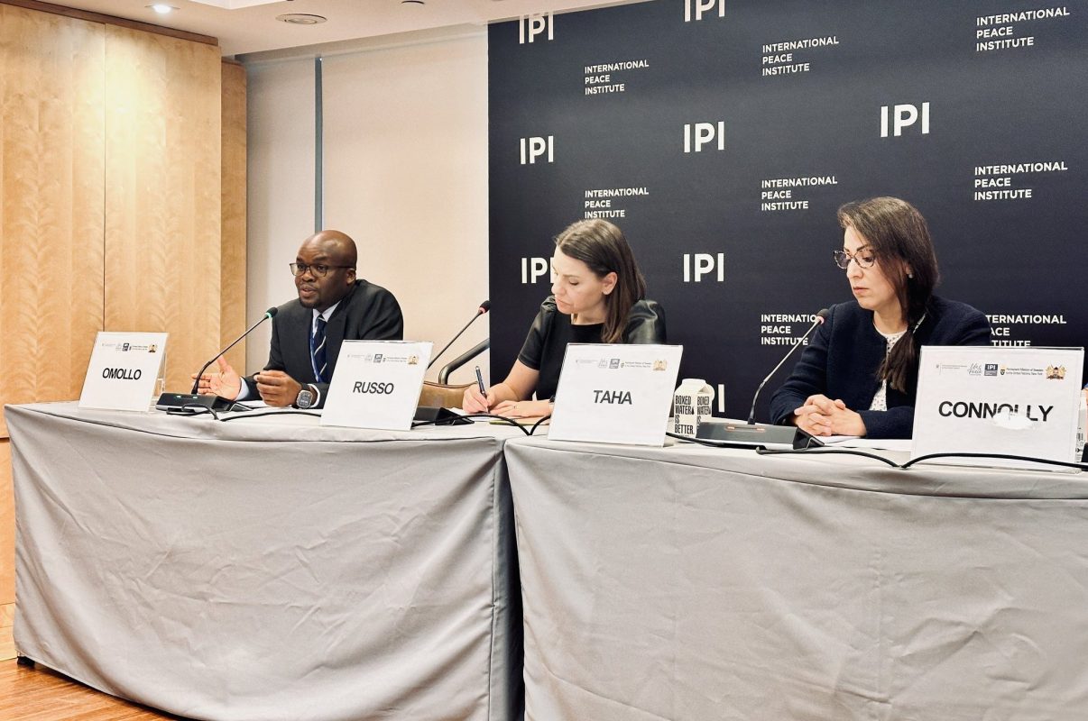 Insights and Partnerships from the International Policy Forum at the International Peace Institute - Dr. Raymond Omollo