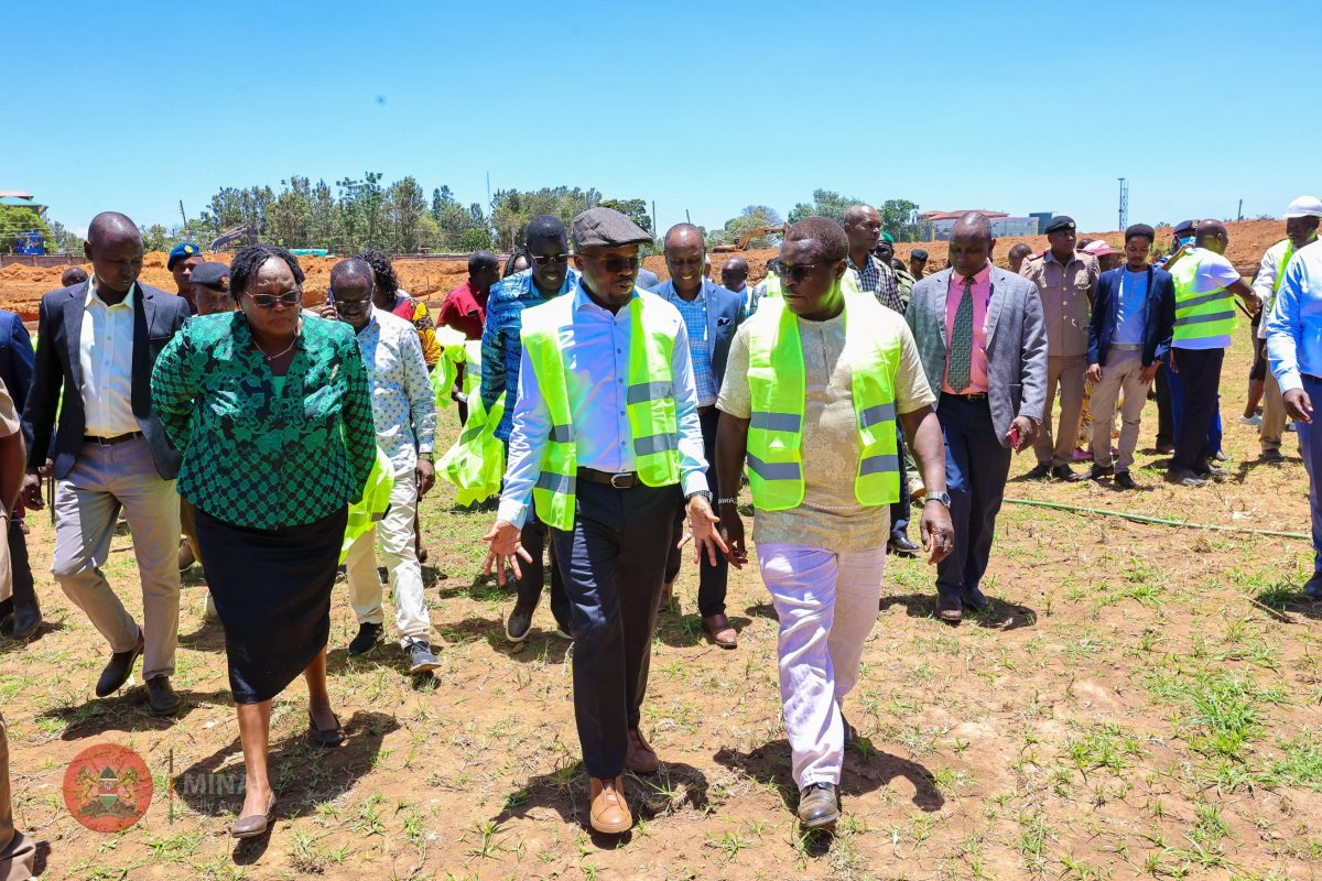 Inspection of Masinde Muliro Stadium and Surrounding Amenities for Madaraka Day Celebrations - Dr. Raymond Omollo