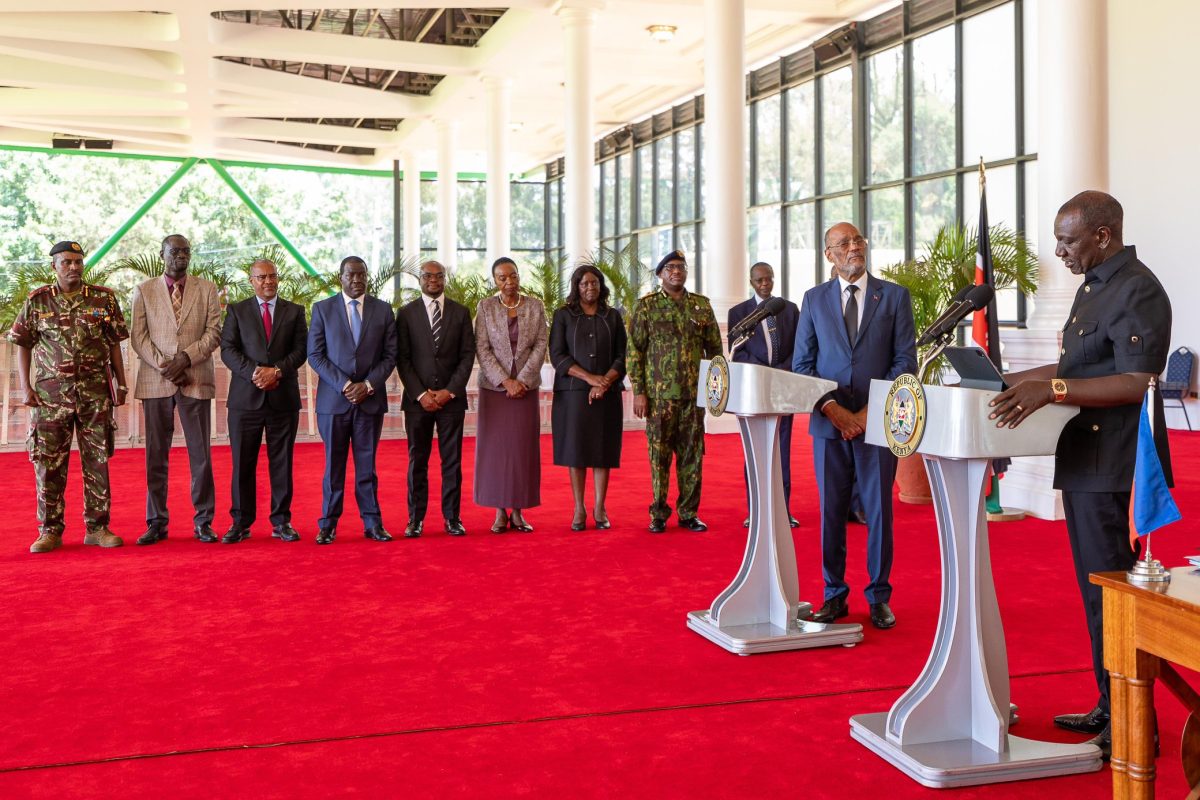 President Ruto and Haitian Prime Minister Henri Lead Historic Signing Ceremony at State House Nairobi - Dr Raymond Omollo