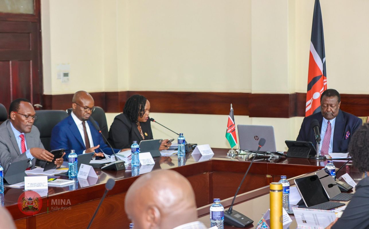 Prime Cabinet Secretary Musalia Mudavadi Hosts Inaugural NDIC Quarterly Meeting 2024 - Dr. Raymond Omollo