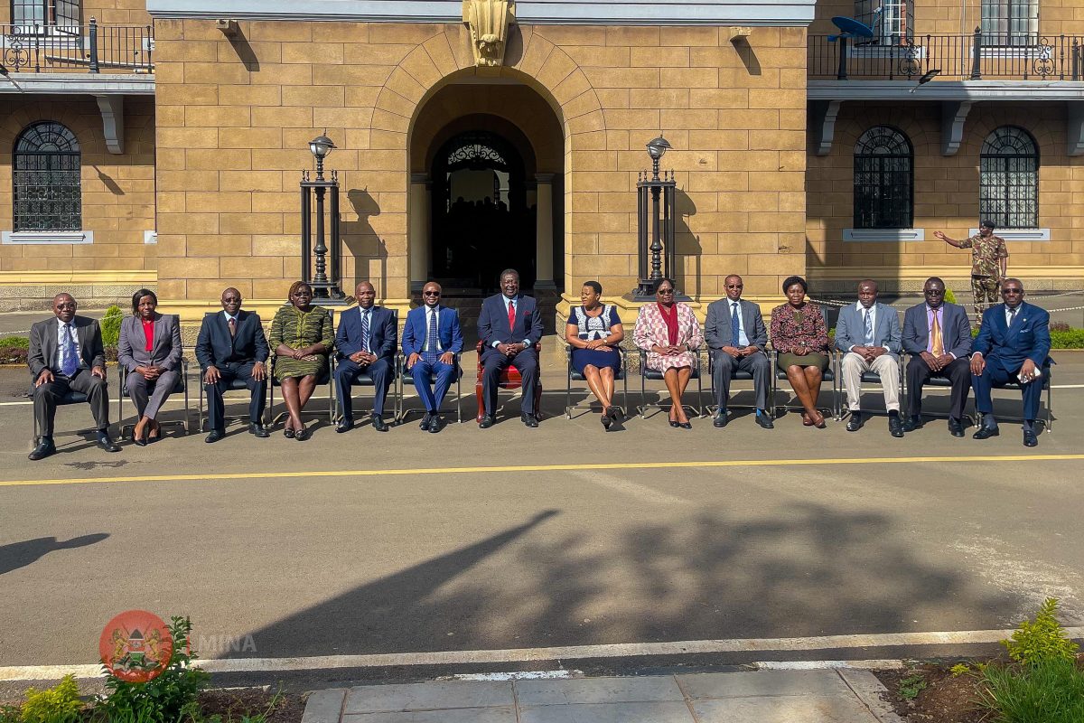 Regional Commissioners' Deliberations Hosted by Prime Cabinet Secretary - Dr Raymond Omollo