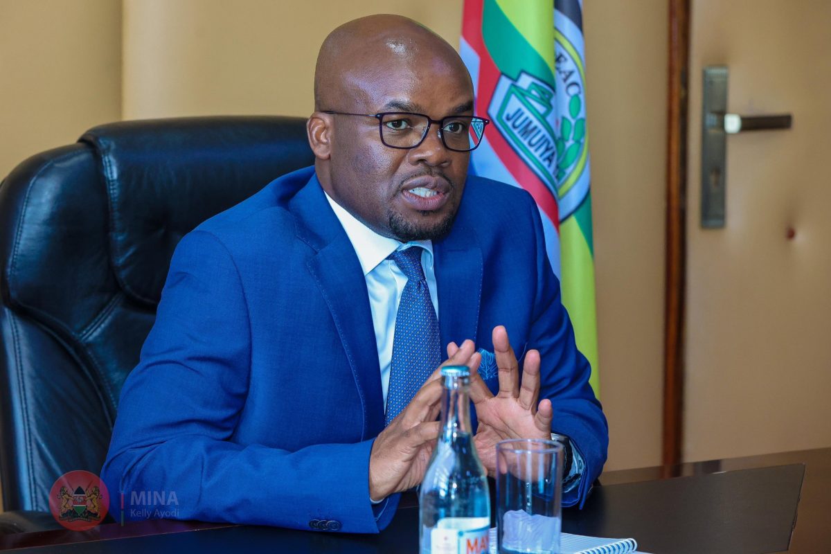 Chairing the Strategic Planning Meeting for Madaraka Day Celebrations at Masinde Muliro Stadium - Dr. Raymond Omollo