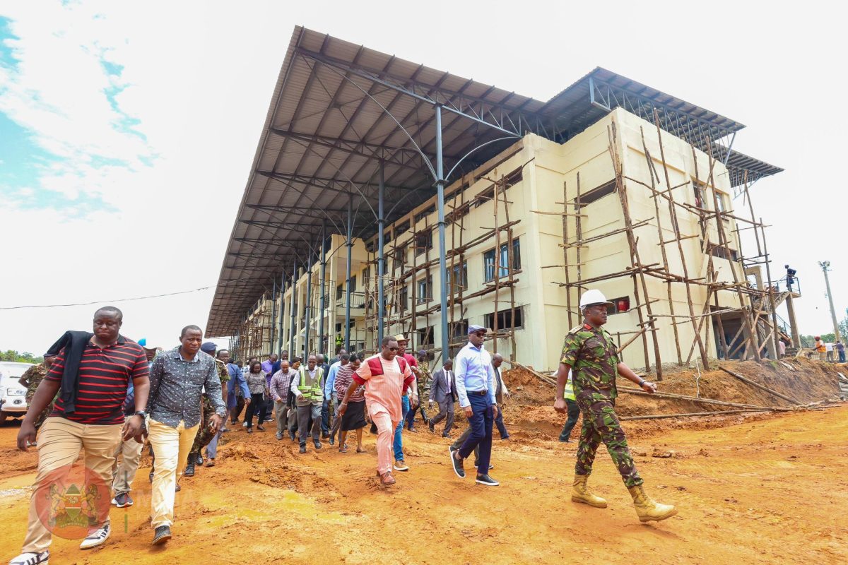 Inspection of Bungoma County Facilities Ahead of Madaraka Day Celebrations Led by National Celebrations Steering Committee - Dr. Raymond Omollo