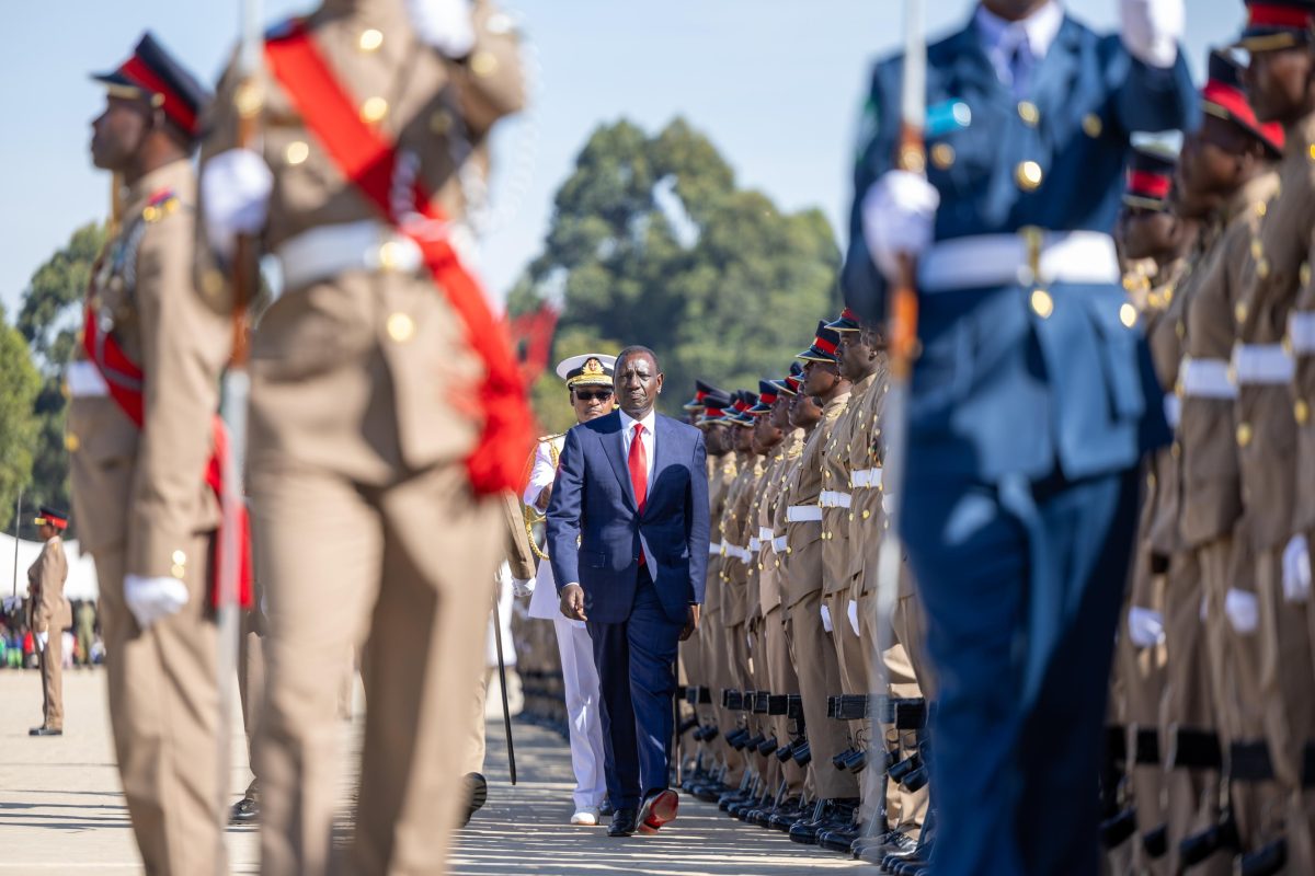 President Ruto Leads Dignitaries at Kenya Defence Forces Pass-Out Parade in Eldoret - Dr Raymond Omollo