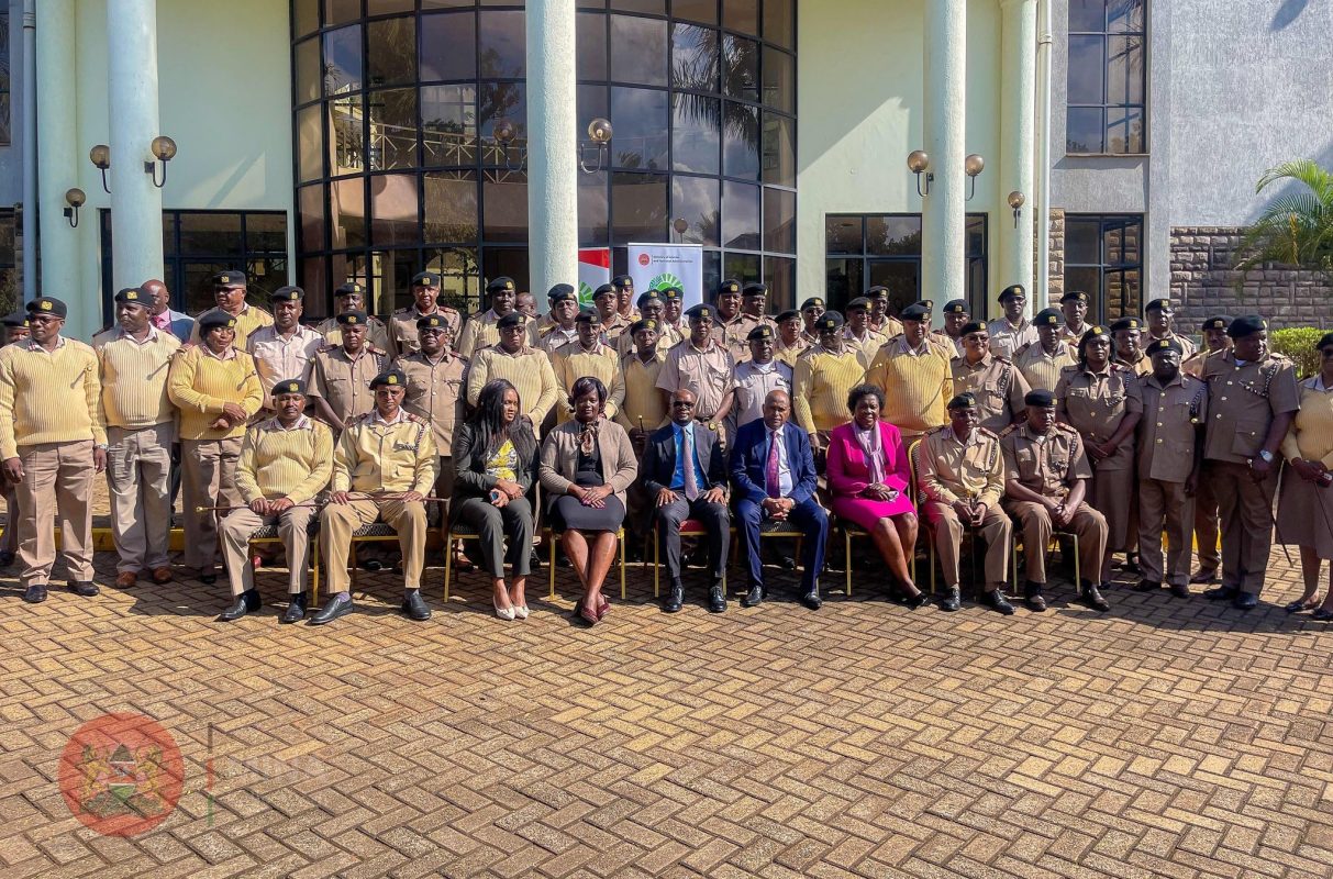 Principal Secretaries Briefed on National Climate Security Response at Kenya School of Government Dr. Raymond omolllo