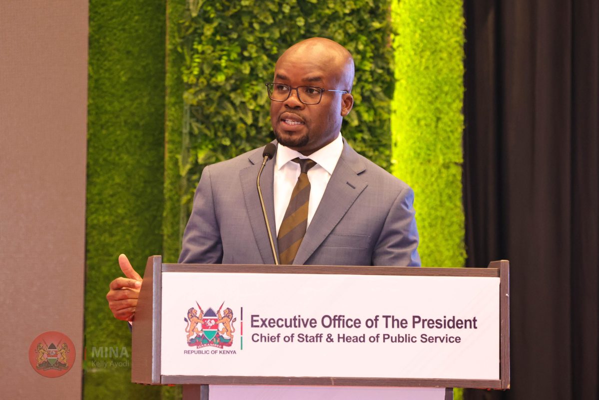 Monthly Consultative Meeting with Principal Secretaries and Accounting Officers Held in Nairobi - Dr. Raymond Omollo