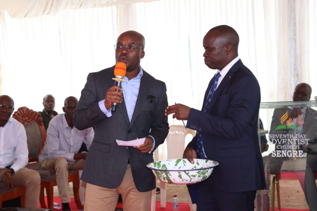 Sabbath Service with the Adventist Faithful at Sengre SDA Church in Kojwach Ward, Kabondo Kasipul Constituency - Dr. Raymond Omollo
