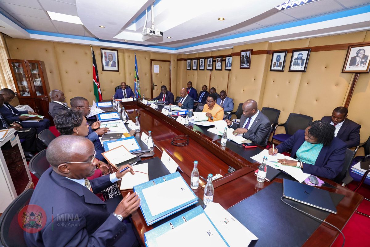 Strategic Coordination Meeting with Governance and Public Administration Sub-Committee on Development Project Implementation - Dr. Raymond Omollo