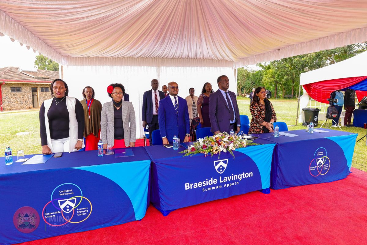 Braeside School Nairobi Prize Giving Day Hosted by Mr. Nyamota - Dr. Raymond Omollo