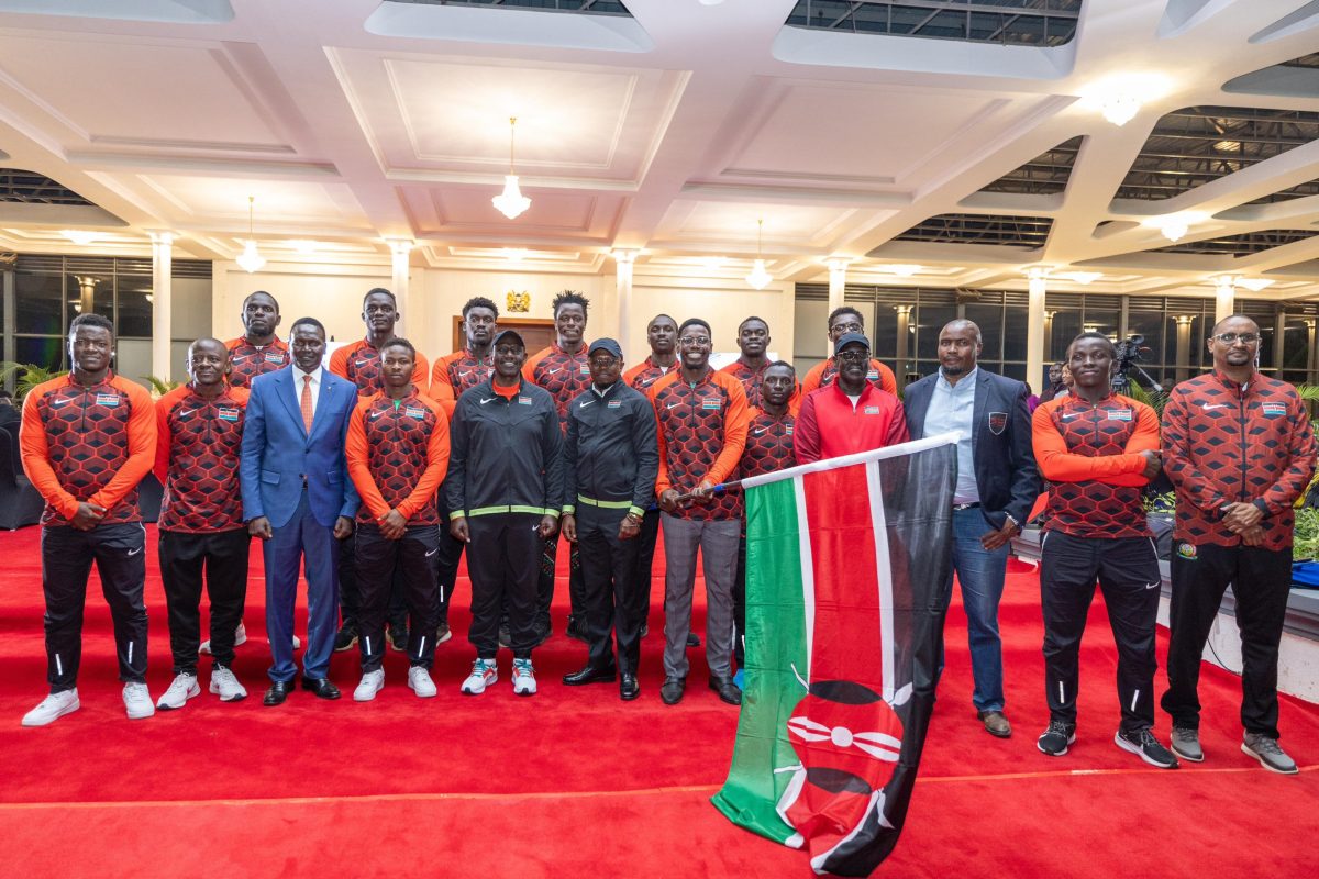 Kenya's National Olympics Team Flagged Off by President Williams Ruto at State House Nairobi - Dr. Raymond Omollo