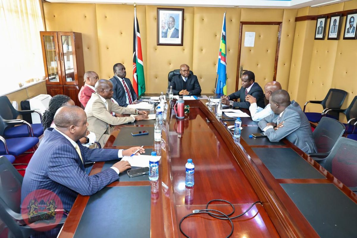 Meeting with Baringo County MPs to Foster Regional Peace and Enhance Service Delivery in North Rift - Dr. Raymond Omollo