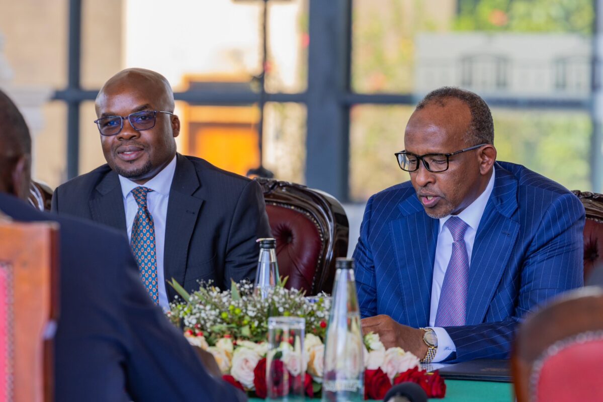 Briefing President Ruto on the Climate Resilience Services Programme - Dr. Raymond Omollo