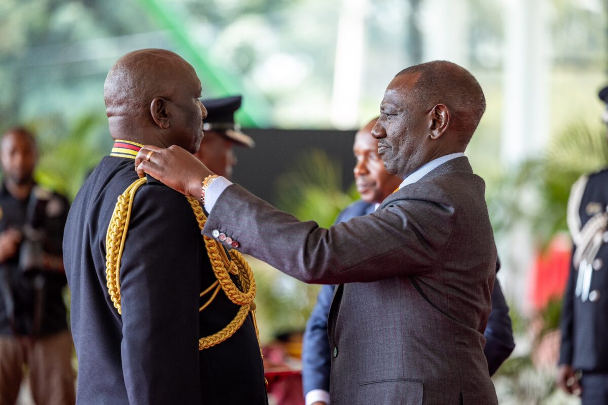 President Ruto Presides Over Installation of New Inspector General, Douglas Kanja Kirocho, at State House - Dr. Raymond Omollo