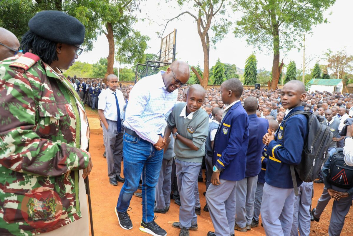 Visit to Kenyatta High School, Mwatate, Taita Taveta County - Dr. Raymond Omollo