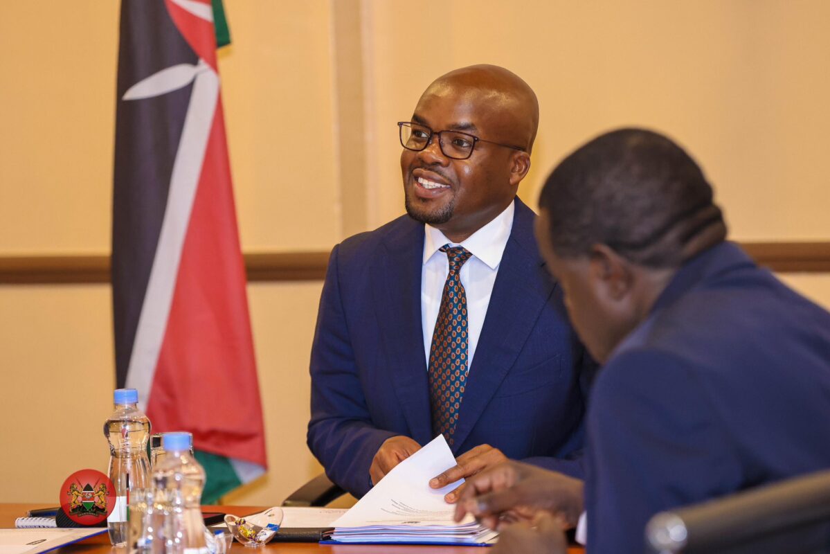 Chairing the 9th NDIC Governance and Public Administration Sub-Committee Meeting - Dr. Raymond Omollo