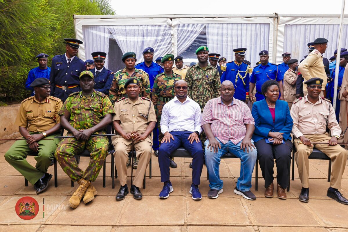 Honoring Officers' Commitment with Christmas Hampers - Dr. Raymond omollo