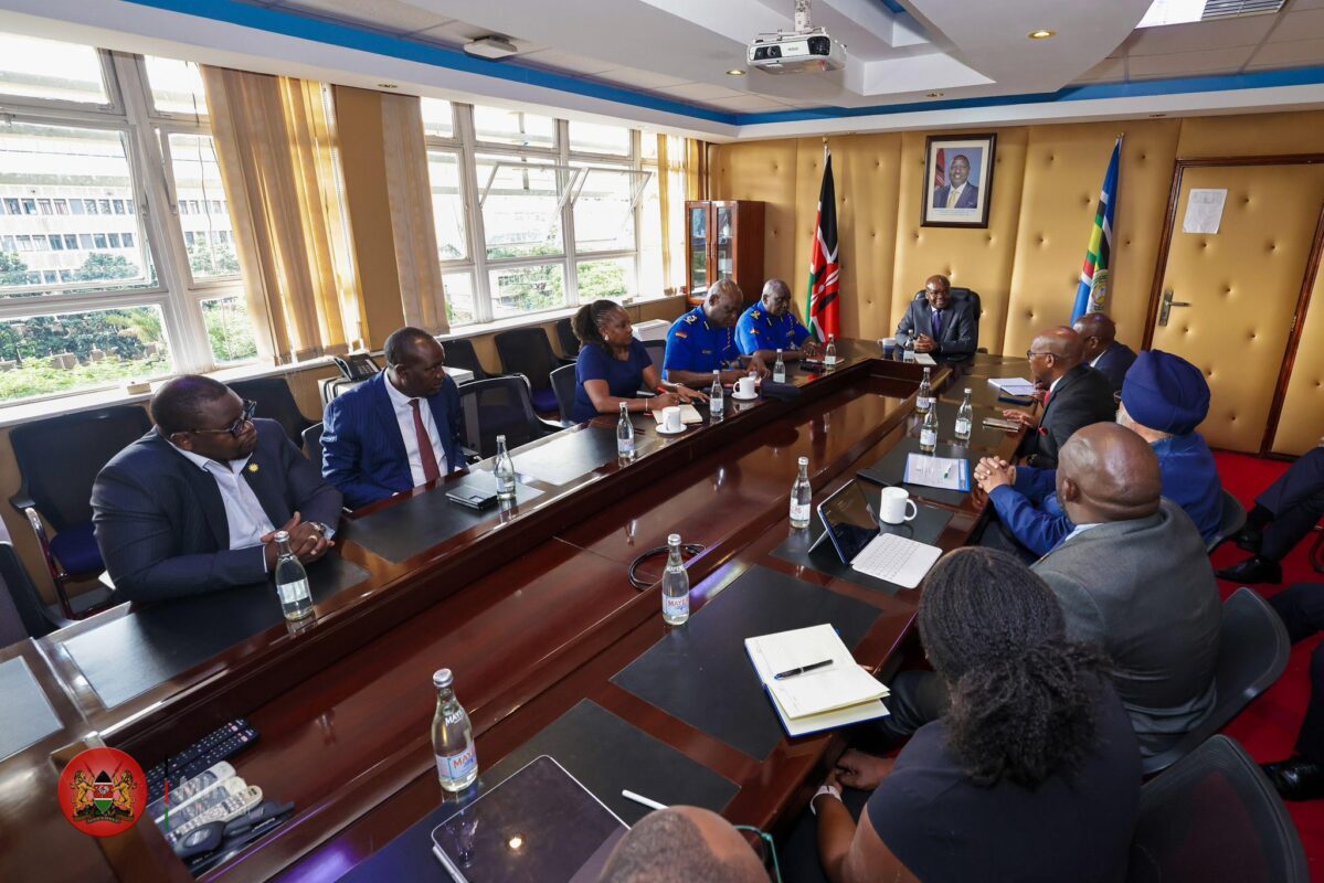 Meeting with Kenya Police FC Sponsors, Betika Group - Dr. Raymond omollo