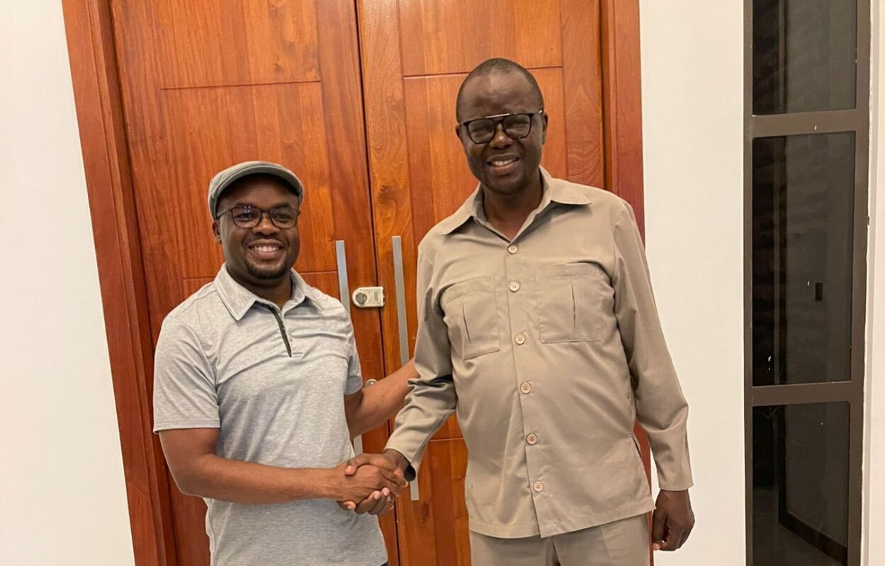 Meeting with Migori Governor Hon. Ochilo Ayacko - Dr. Raymond omollo