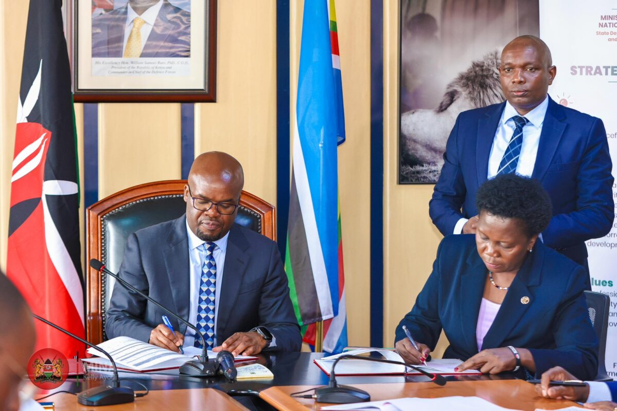 Third Level Performance Contract Signing Ceremony - Dr. Raymond omollo