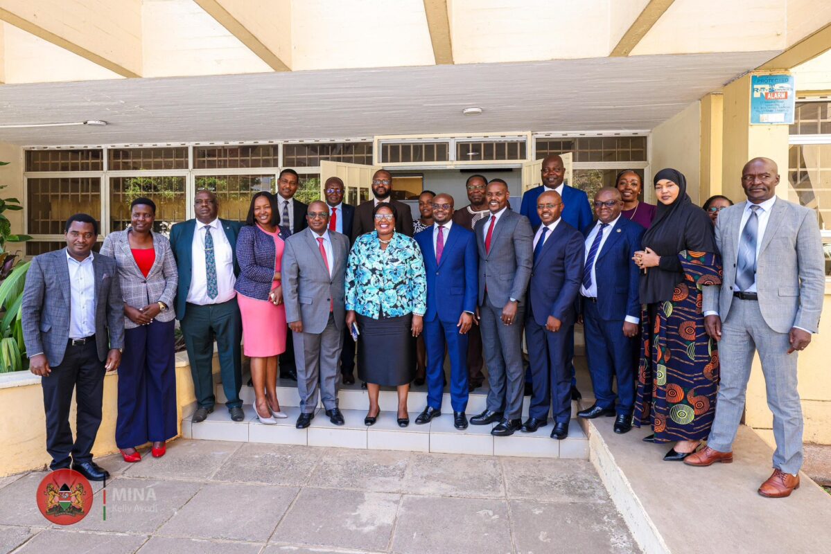 Met with the Nairobi Rivers Commission Chairperson alongside fellow members of the commission.