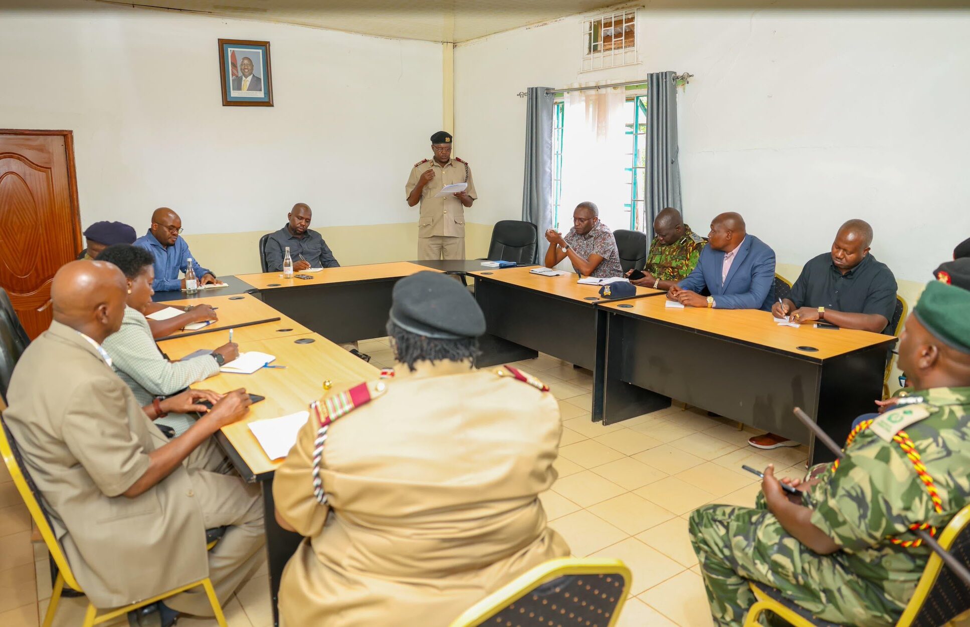 Consultative Security Meeting Held in Machakos with County Leadership - Dr. Raymond omollo