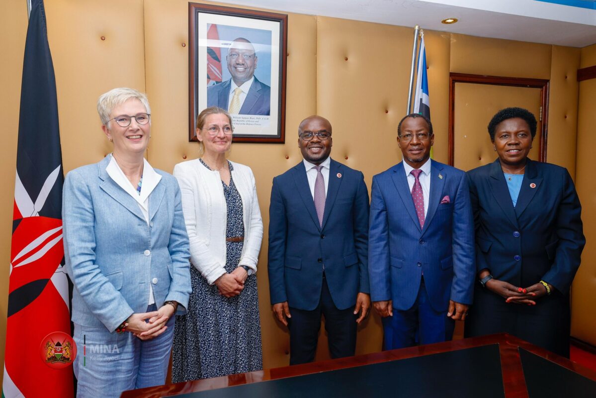 Courtesy Meeting with Swedish Ambassadors to Discuss Human Rights and Bilateral Cooperation - Dr. Raymond Omollo