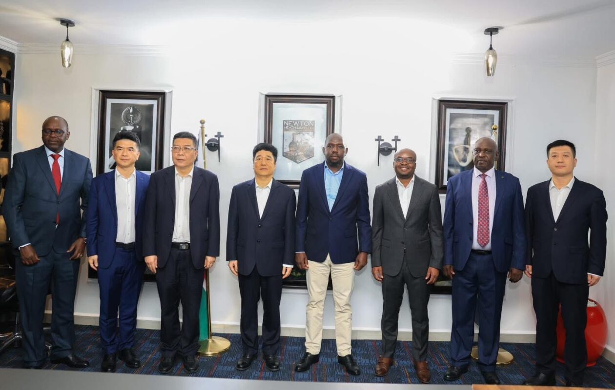 Hosted Chinese delegation led by Mr. Liu Guozhou to strengthen Kenya-China security ties. - Dr. Raymond omollo