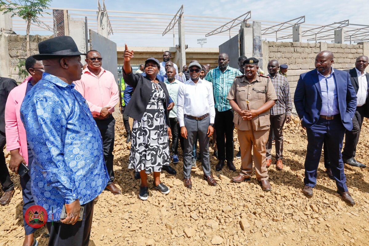 Inspecting Key Facilities in Homa Bay County with Governor Gladys Wanga - Dr. Raymond omollo