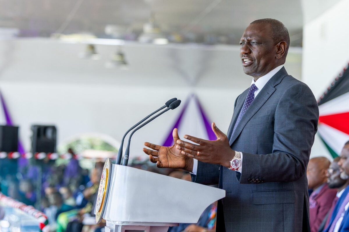 Joined President Ruto and fellow leaders for the 60th Labour Day celebrations - Dr. Raymond omollo