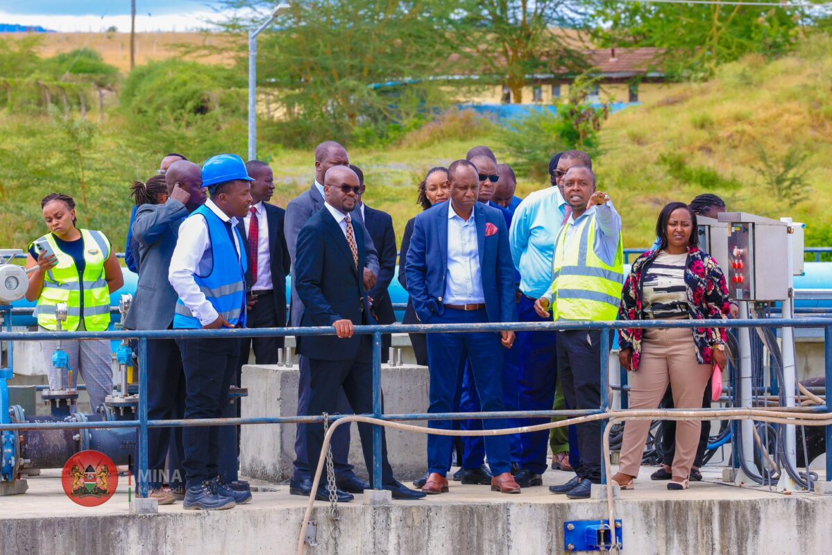 Visit to Kenya Leather Industrial Park with PSs Mueke and Arumonyang - Dr. Raymond Omollo
