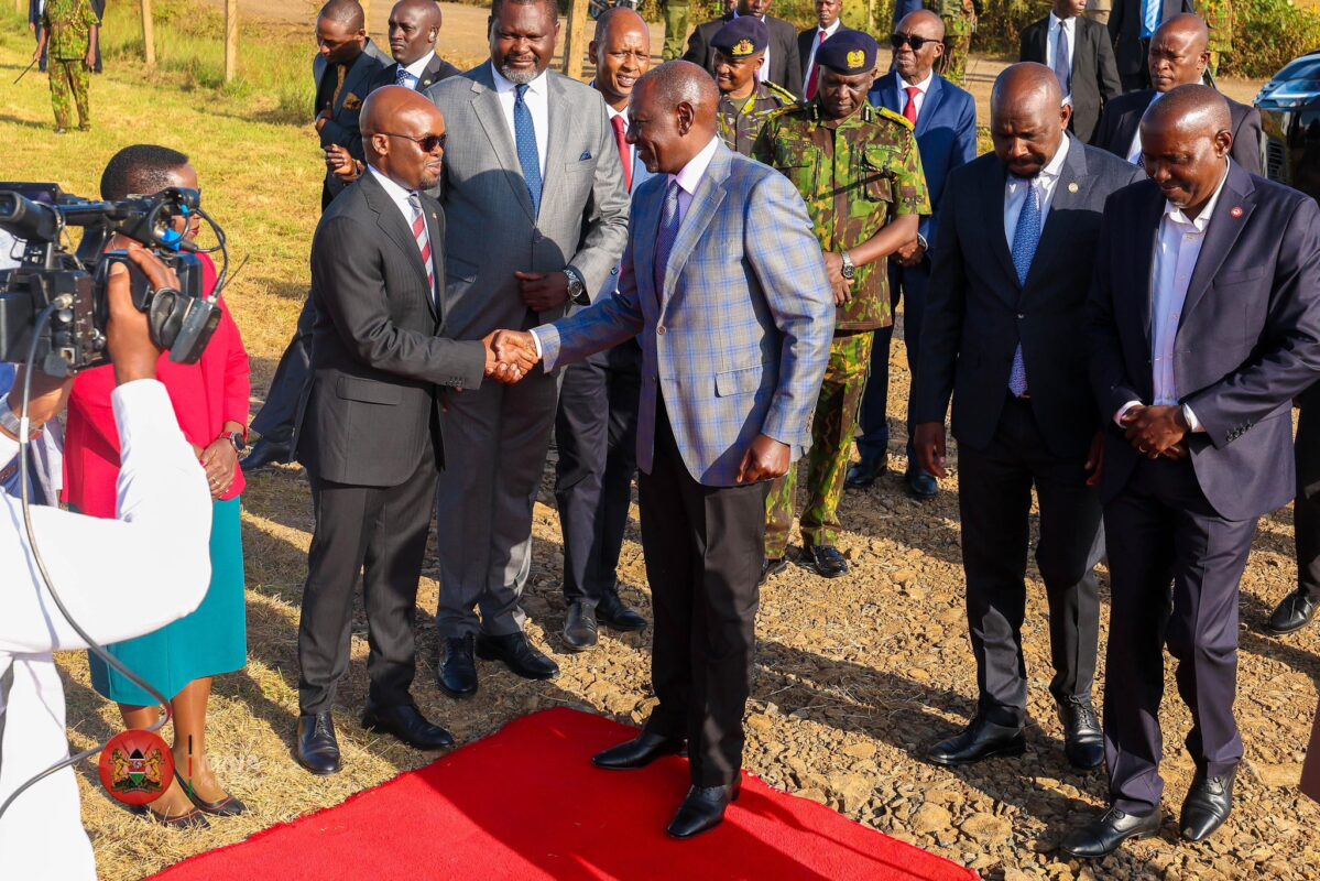 Firearms Destruction Ceremony at Ngong Police Academy - Dr. Raymond Omollo