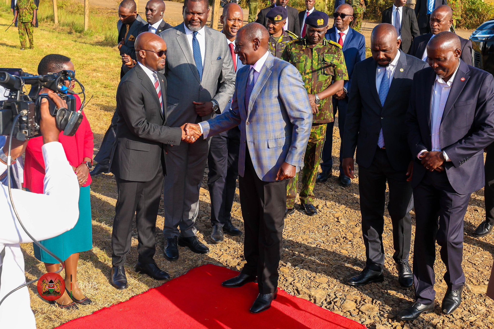 Firearms Destruction Ceremony at Ngong Police Academy - Dr. Raymond Omollo