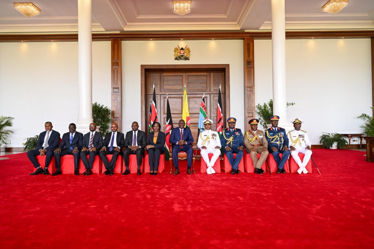 KDF Leadership Investiture Ceremony at State House - Dr. Raymond Omollo