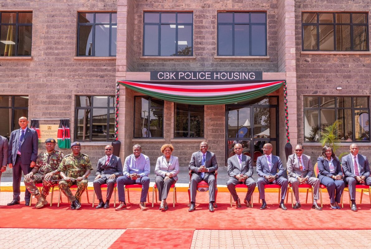 Official Opening of CBK Police Housing Complex Led by President Ruto - Dr. Raymond Omollo