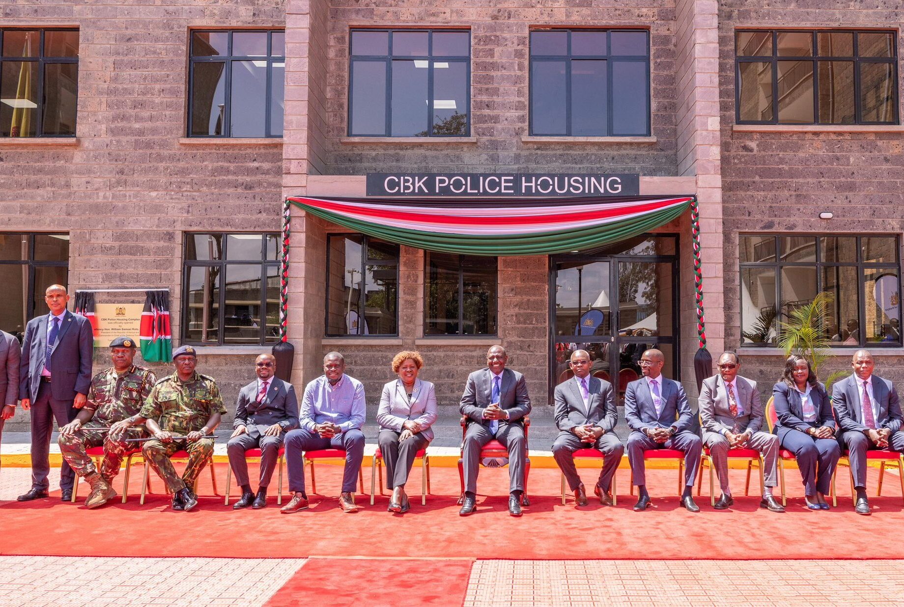 Official Opening of CBK Police Housing Complex Led by President Ruto - Dr. Raymond Omollo