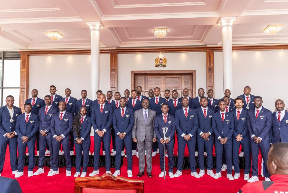 Police FC Champions' State House Breakfast with H.E. President Ruto - Dr. Raymond Omollo