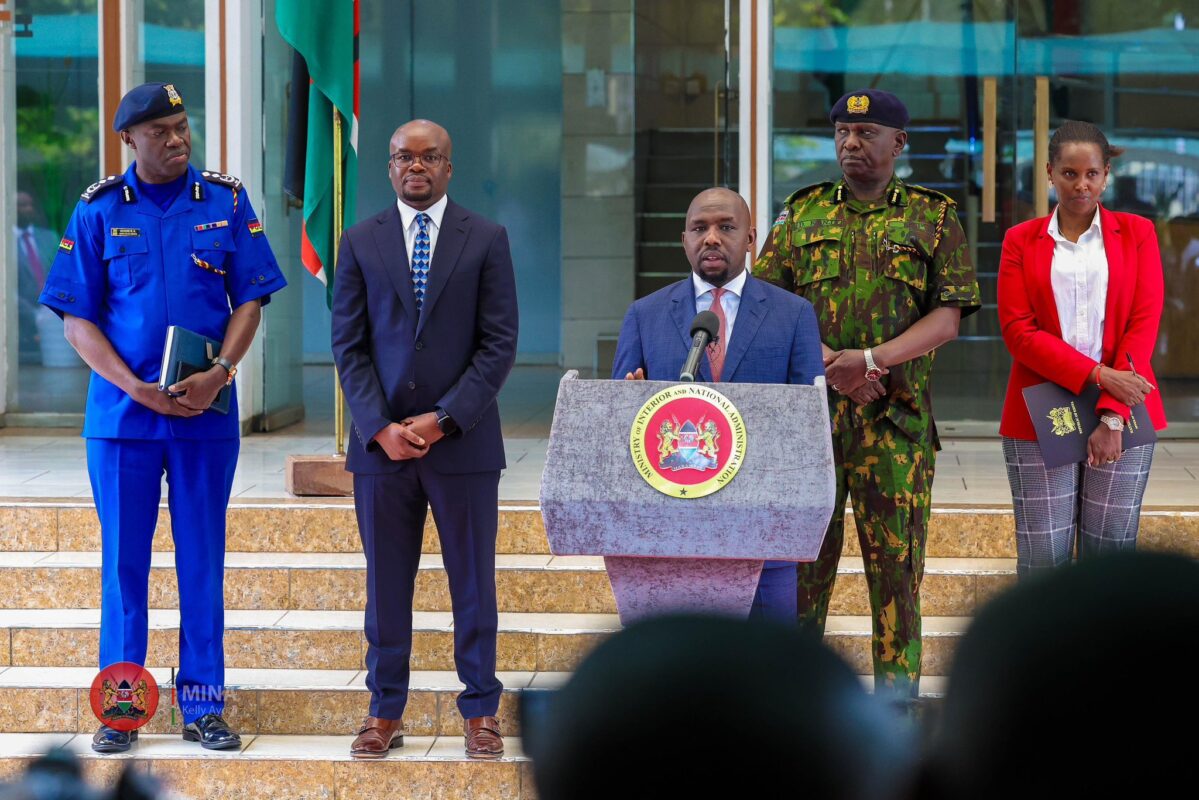 Press Briefing with CS Kipchumba Murkomen on National Security Reforms - Dr. Raymond Omollo