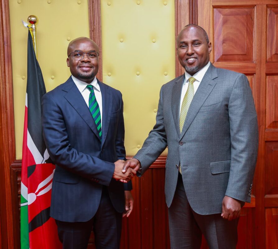 Courtesy Call on Hon. Junet Mohamed on Security and Development Agenda - Dr. Raymond Omollo