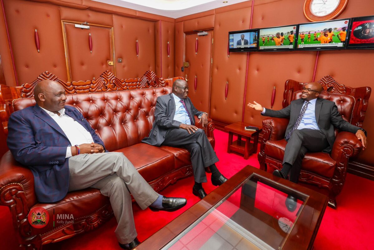 Courtesy Meeting with Kilgoris Leaders on Security and Cross-Border Collaboration - Dr. Raymond Omollo