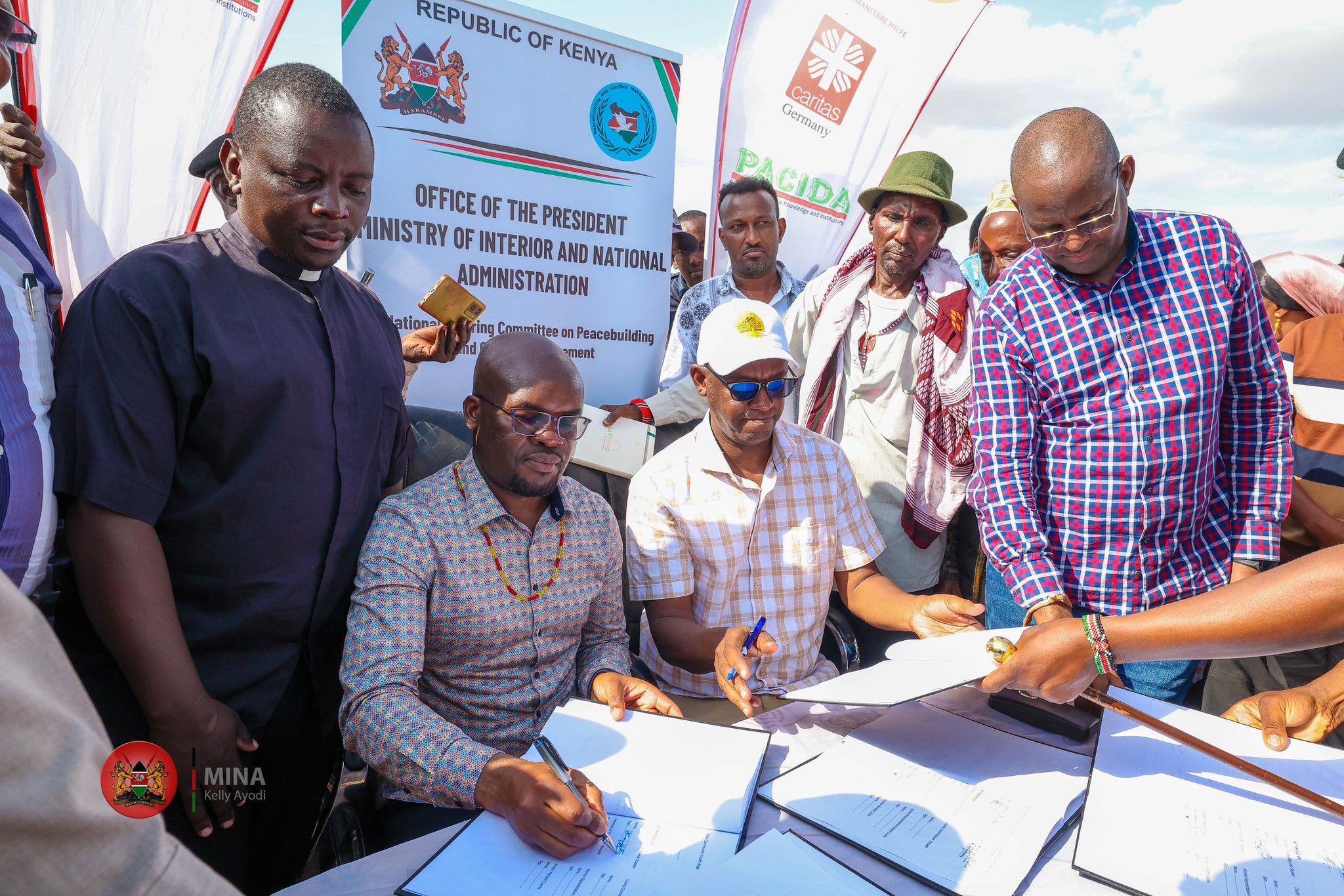 Historic Gabra-Daasanach Peace Accord Signed in Illeret - Dr. Raymond omollo