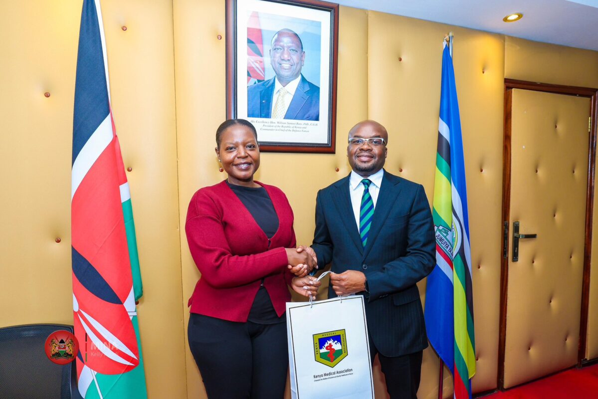 Hosted Kenya Medical Association Leadership for Consultative Engagement - Dr. Raymond Omollo