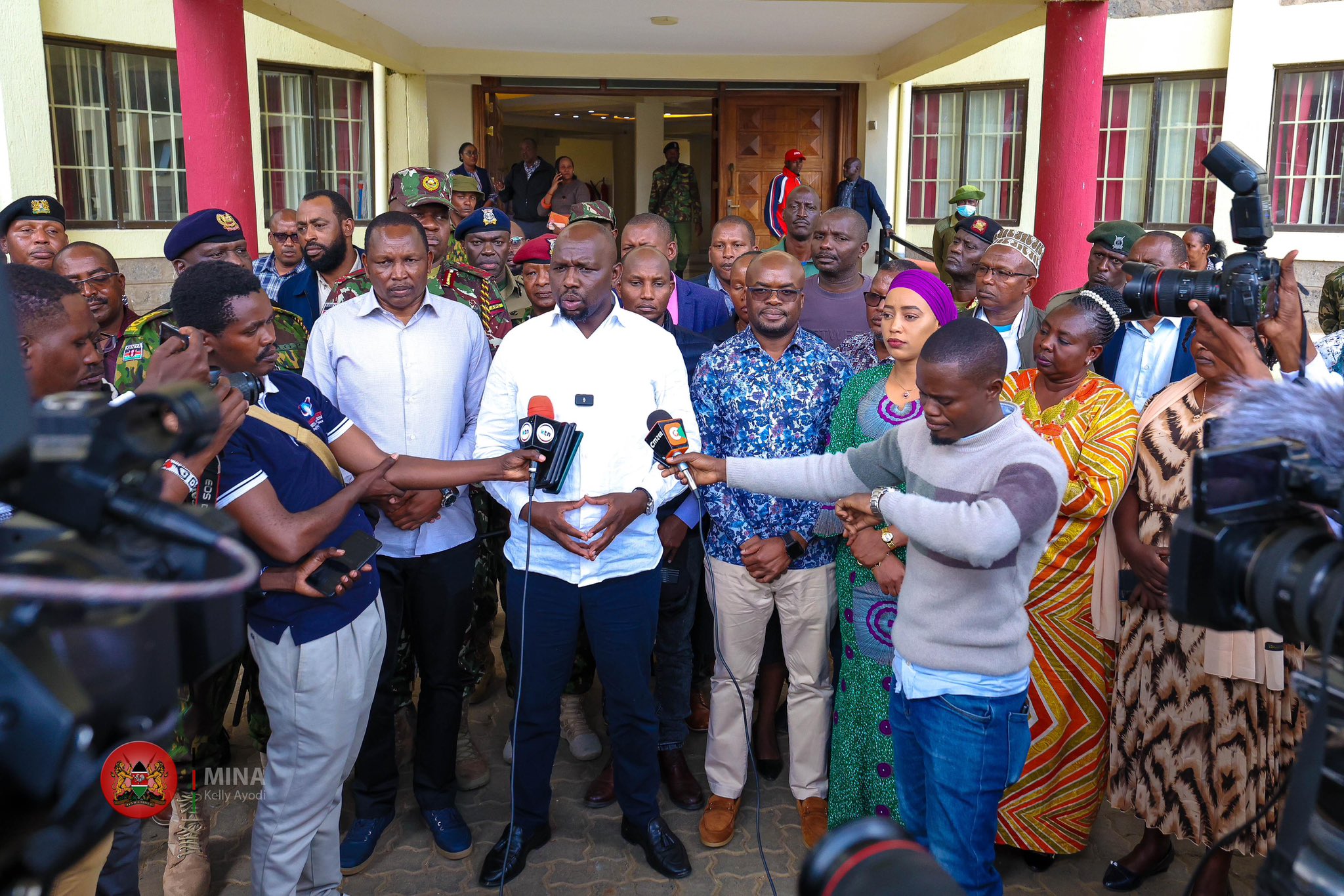 Jukwaa la Usalama Forum in Maralal with CS Kipchumba Murkomen - Dr. Raymond omollo