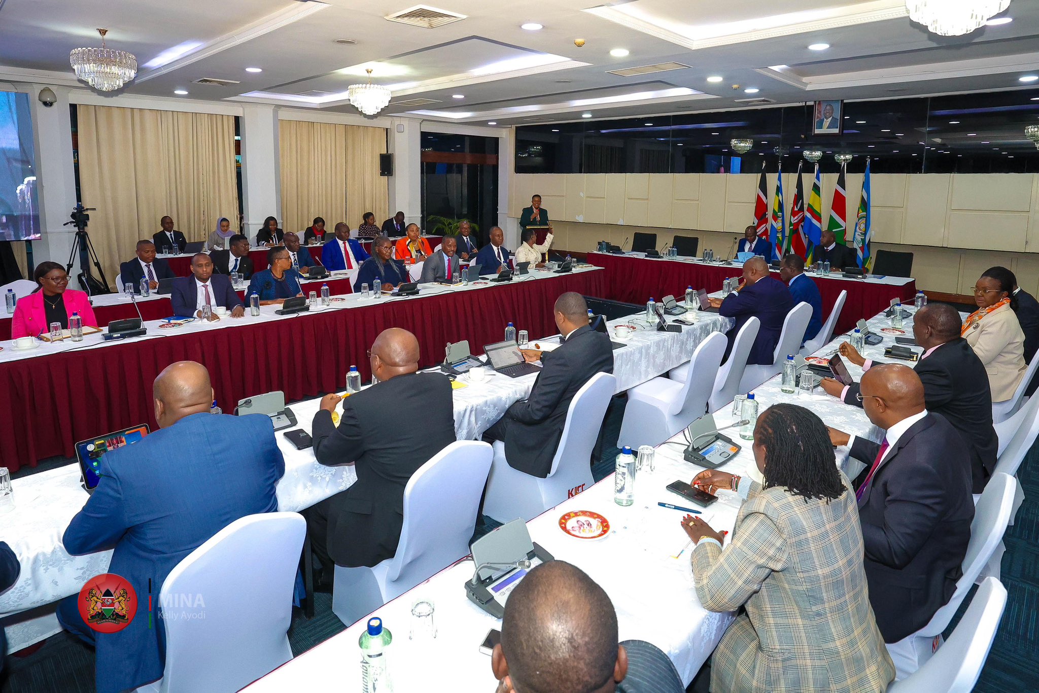 Monthly PS Meeting Chaired by Head of Public Service - Dr. Raymond Omollo