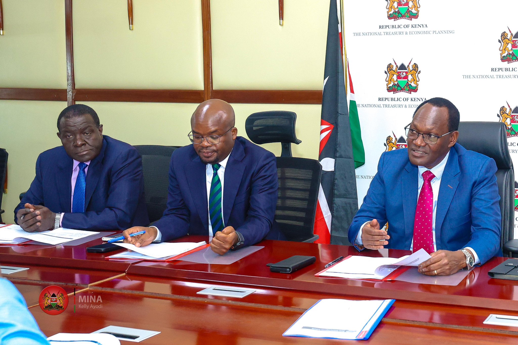 Strategic Meeting on Rironi–Mau Summit Road Project - Dr. Raymond Omollo