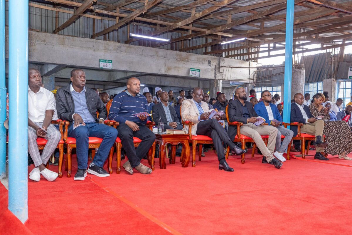 Sunday Service and Community Address with H.E. President Ruto in Kariobangi - Dr. Raymond Omollo