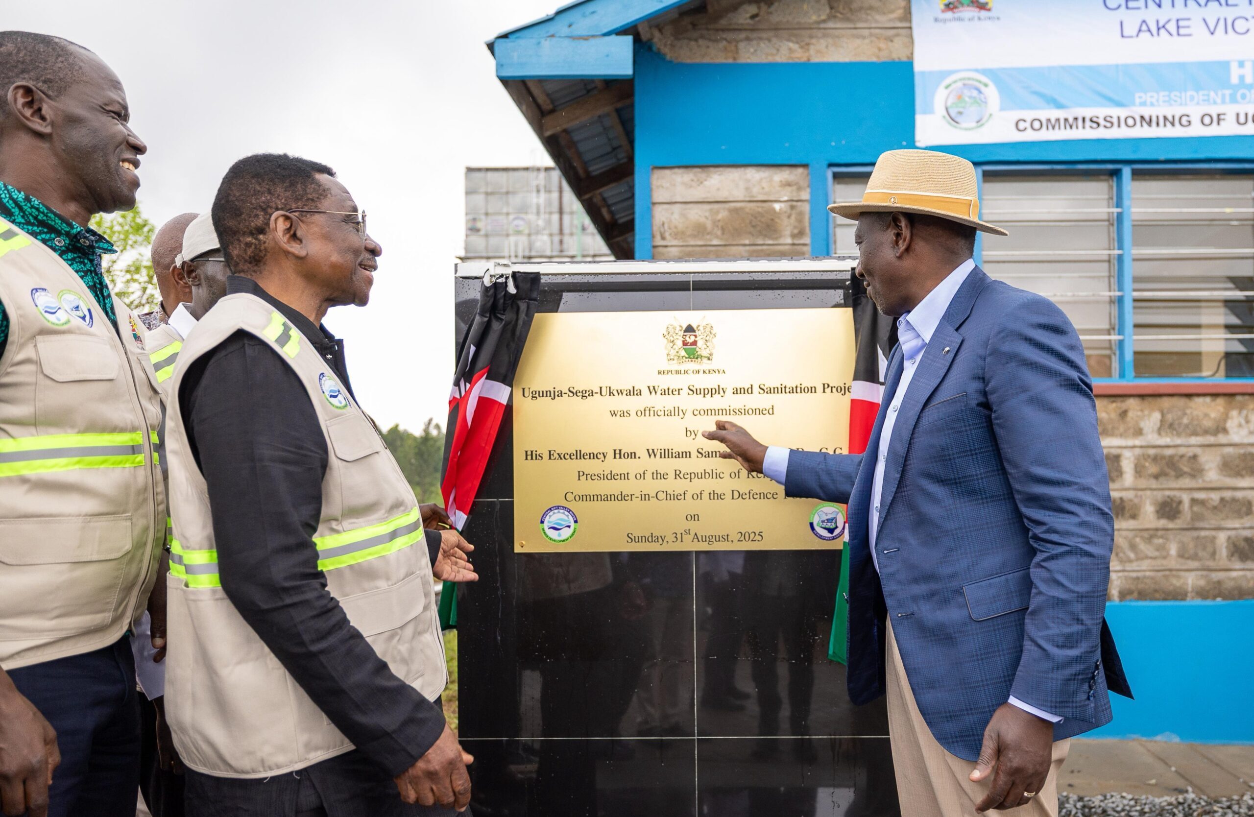 Commissioning of Ugunja-Sega-Ukwala Water Project in Siaya County - Dr. Raymond Omollo