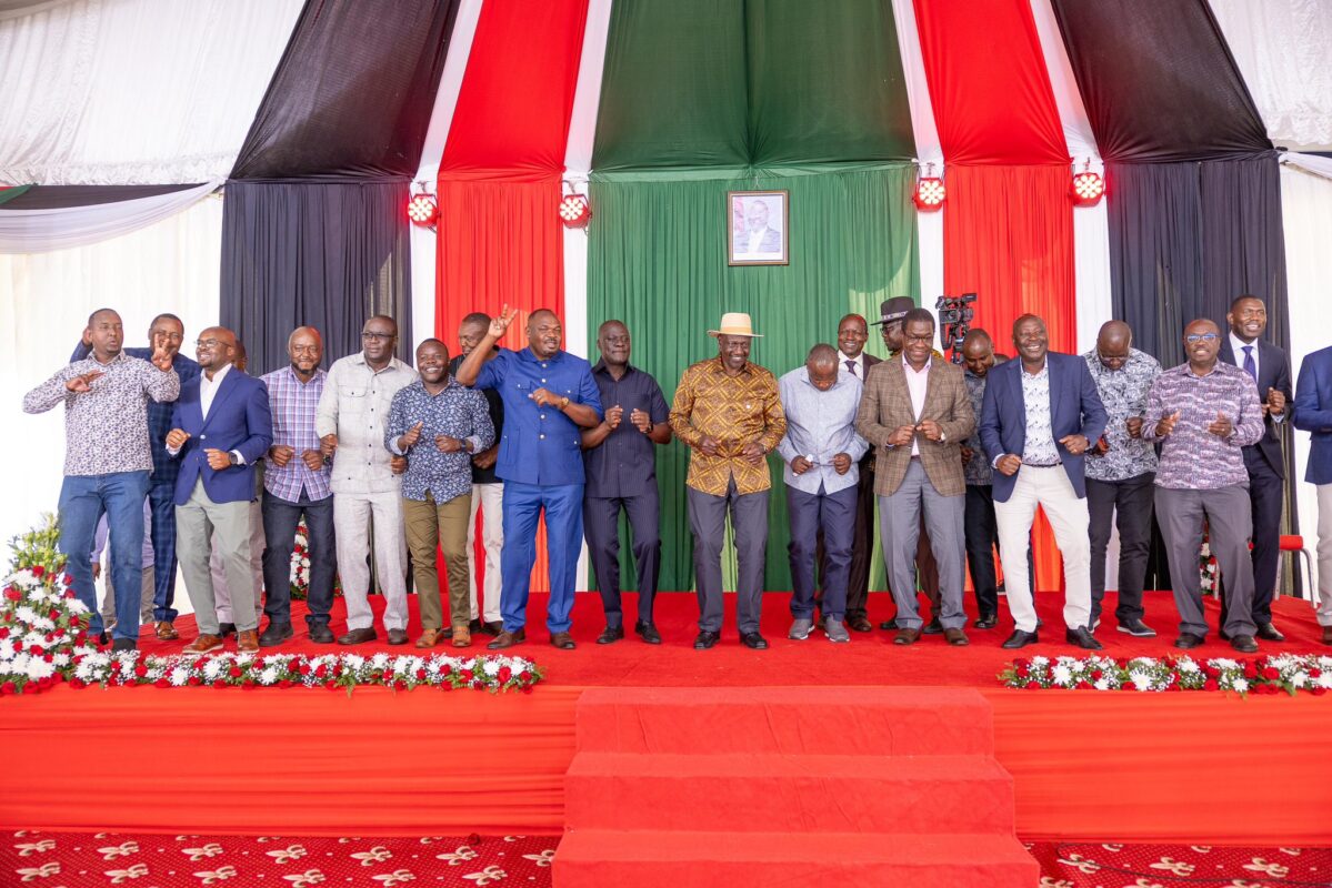 Consultative Meeting with Migori County Leadership in Awendo - Dr. Raymond Omollo