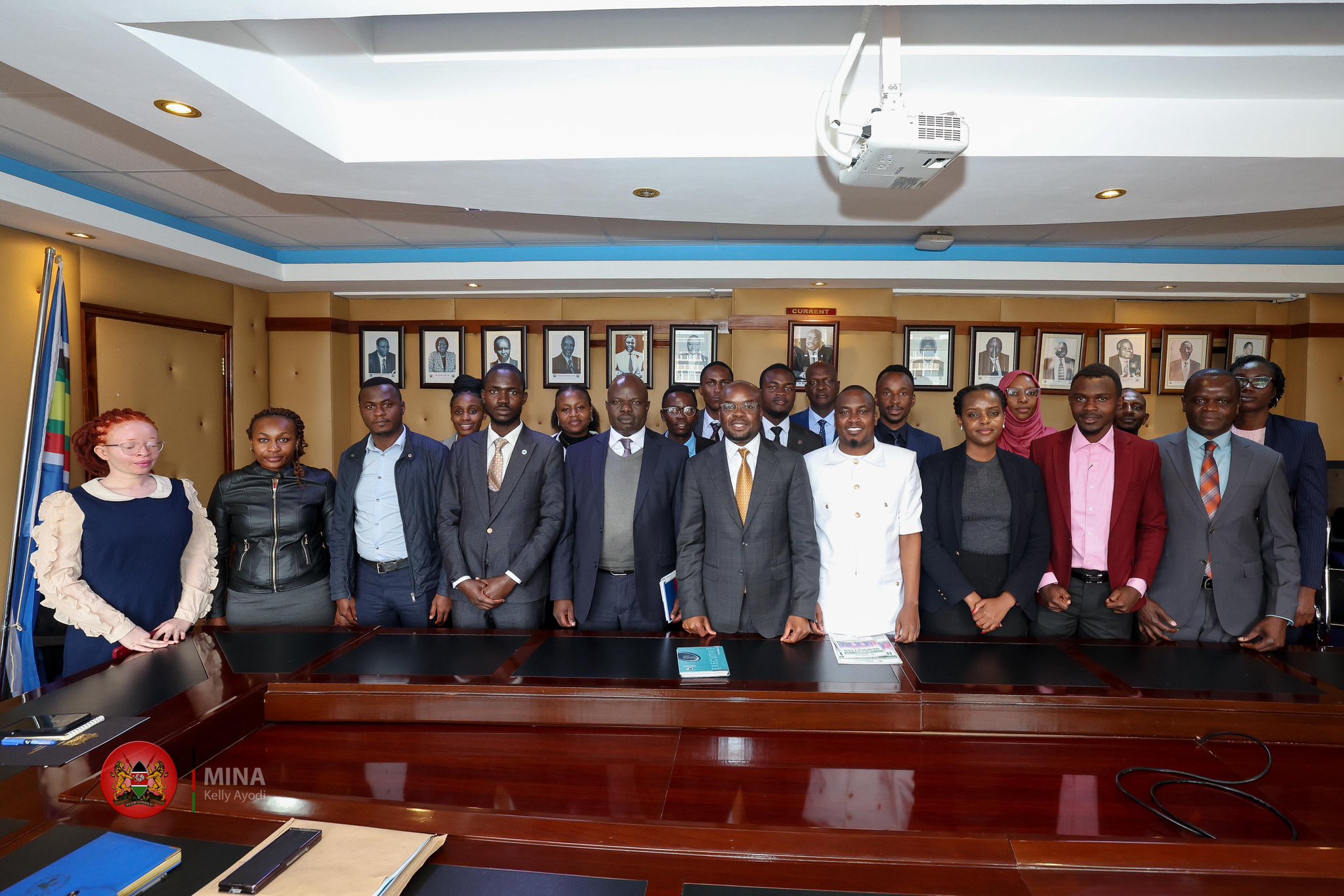 Consultative Meeting with USCPAK Leadership - Dr. Raymond Omollo